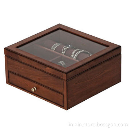 Wooden Jewelry Box with wooden composite